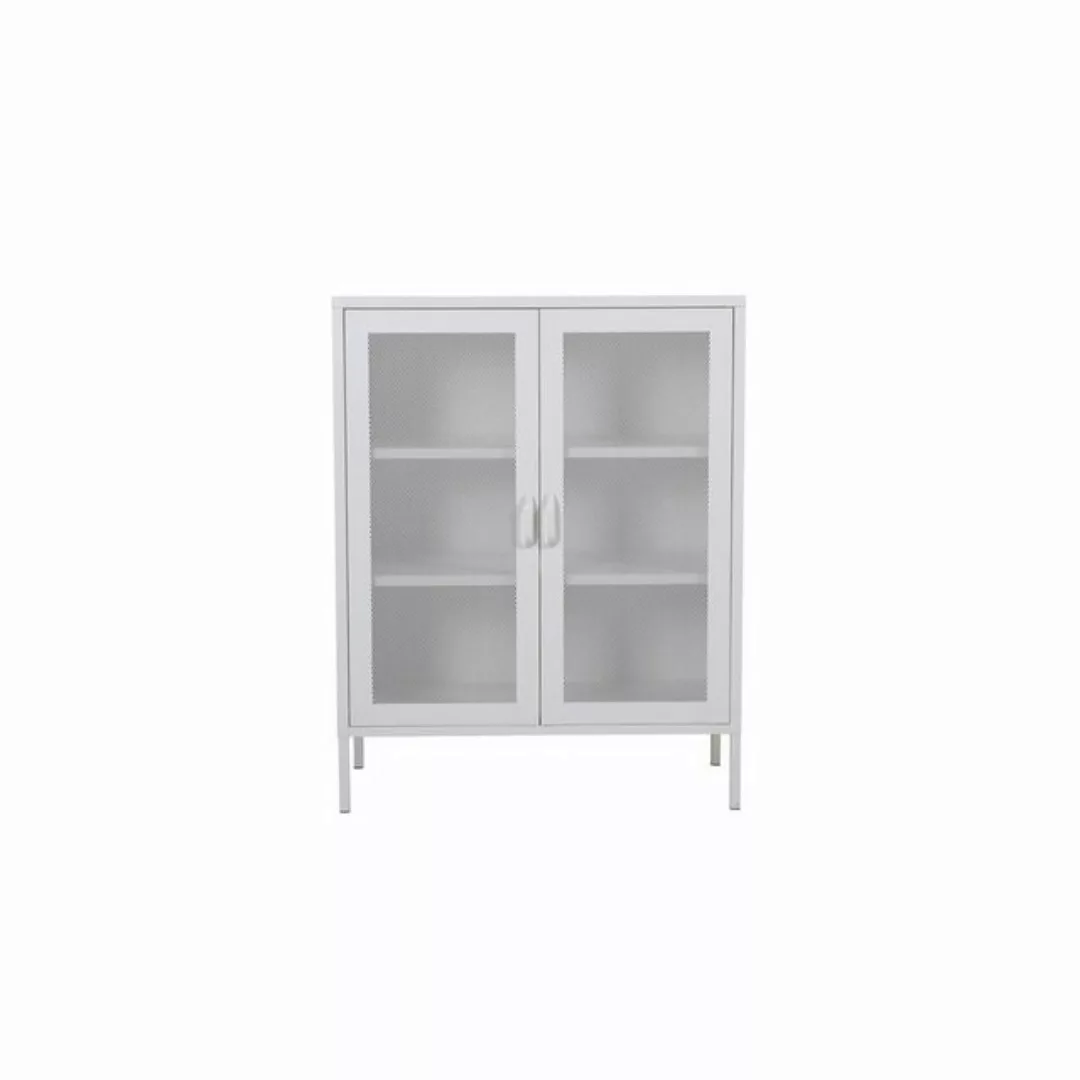 BOURGH Beistellschrank Misha Schrank 80 x 101,5 cm weiss (1-St) günstig online kaufen