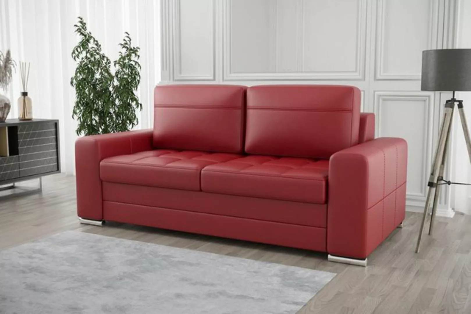 JVmoebel Sofa Design Polster Modern 100% Textil Stoff Modern Zweisitzer, Ma günstig online kaufen