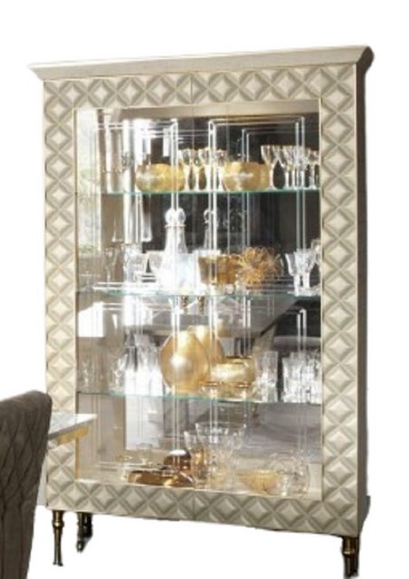 Xlmoebel Vitrine VITRINE Schrank Glaskasten Designer Möbel Barock Rokoko Ju günstig online kaufen