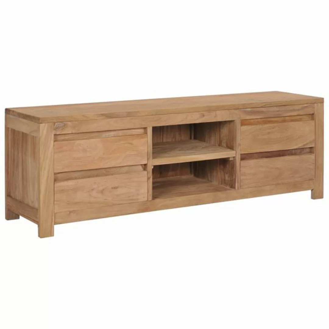 Tv-schrank 120×30×40 Cm Massivholz Teak günstig online kaufen