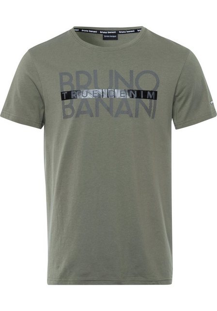 Bruno Banani T-Shirt kurzärmelig, schmal geschnitten, bedruckt, aus Baumwol günstig online kaufen