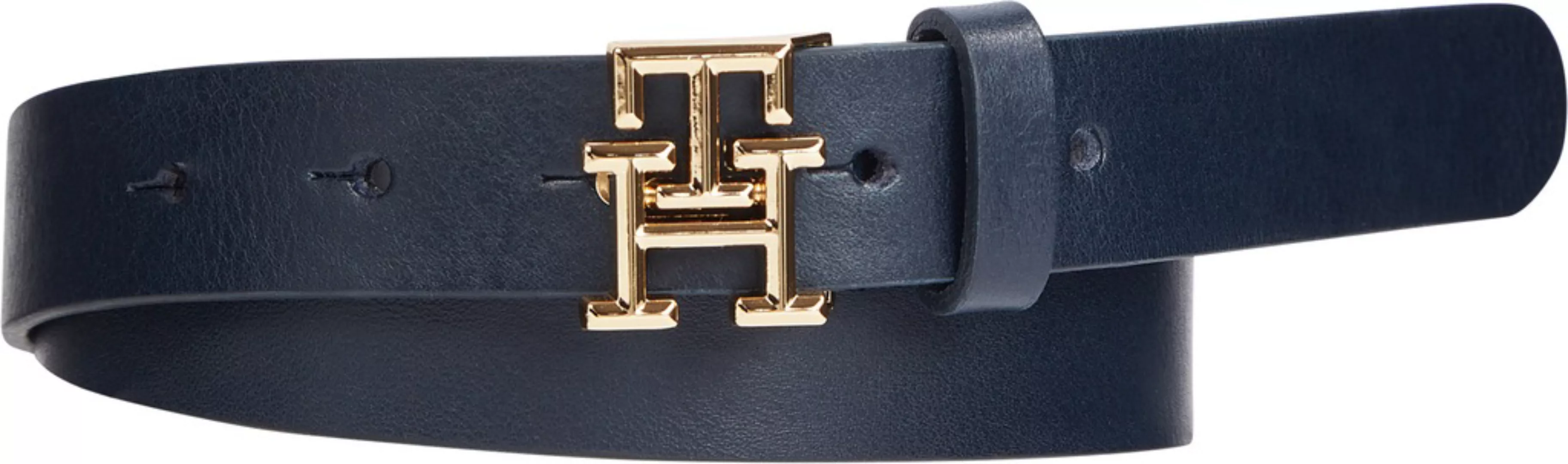 Tommy Hilfiger Ledergürtel "TH LOGO 2.5", mit Monogramm- Schnalle günstig online kaufen