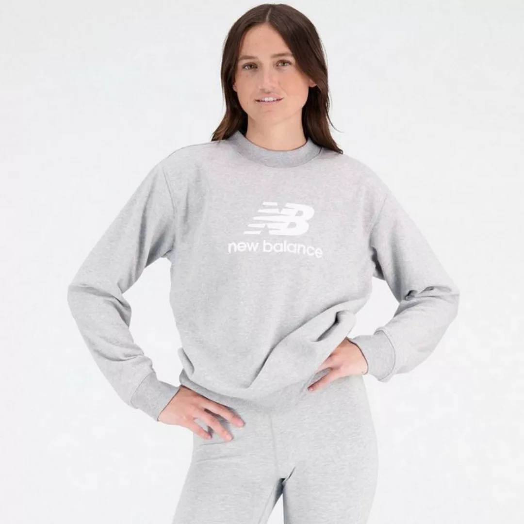 New Balance Sweatshirt NB ESSENTIALS STACKED LOGO CREW günstig online kaufen