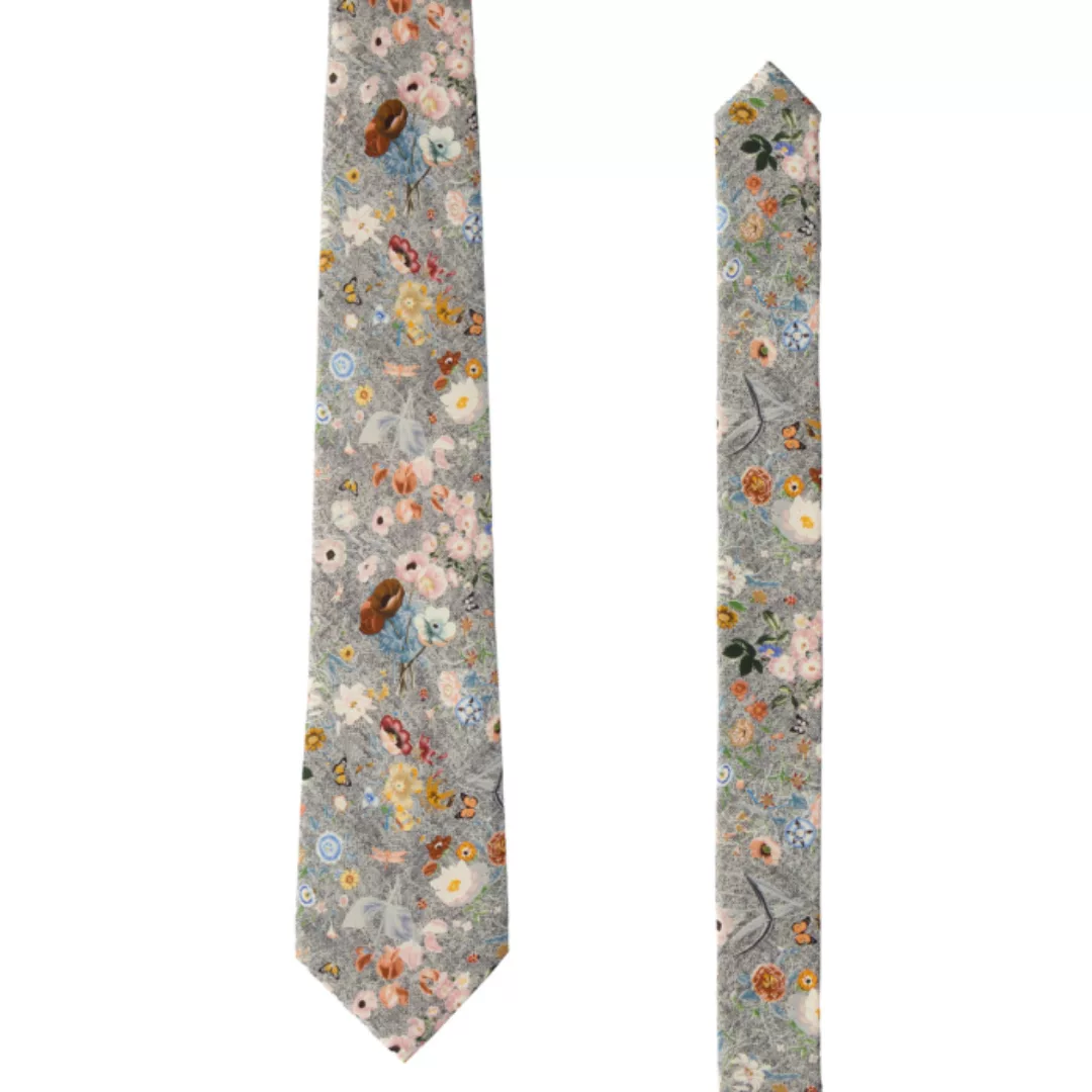 Prince BOWTIE Krawatte mit floralem Print günstig online kaufen
