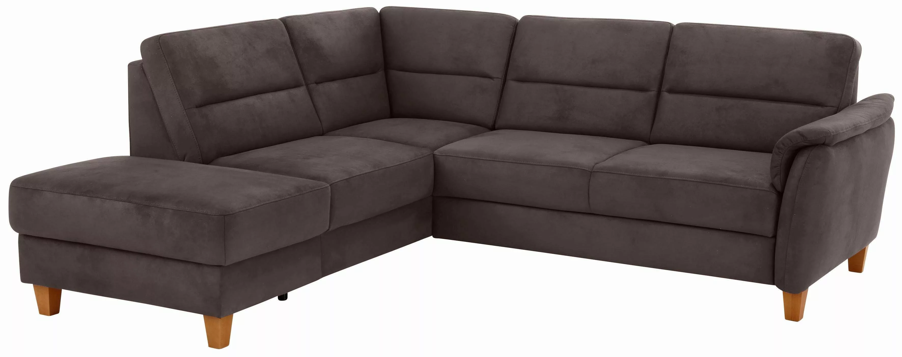 Home affaire Ecksofa Palmera L-Form, Federkern, günstig online kaufen