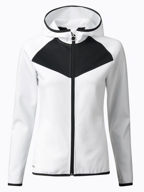 Daily Sports Sweatjacke Daily Sports Jacke Milan Damen Weiß/Schwarz EU L günstig online kaufen