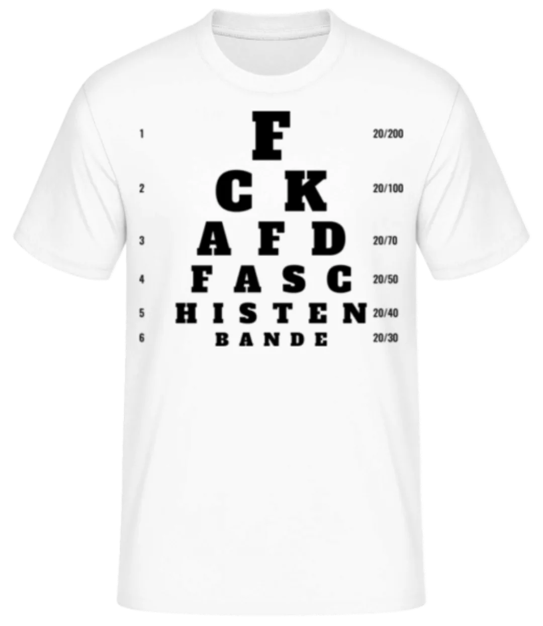 Protest Demo Fck AFD · Männer Basic T-Shirt günstig online kaufen