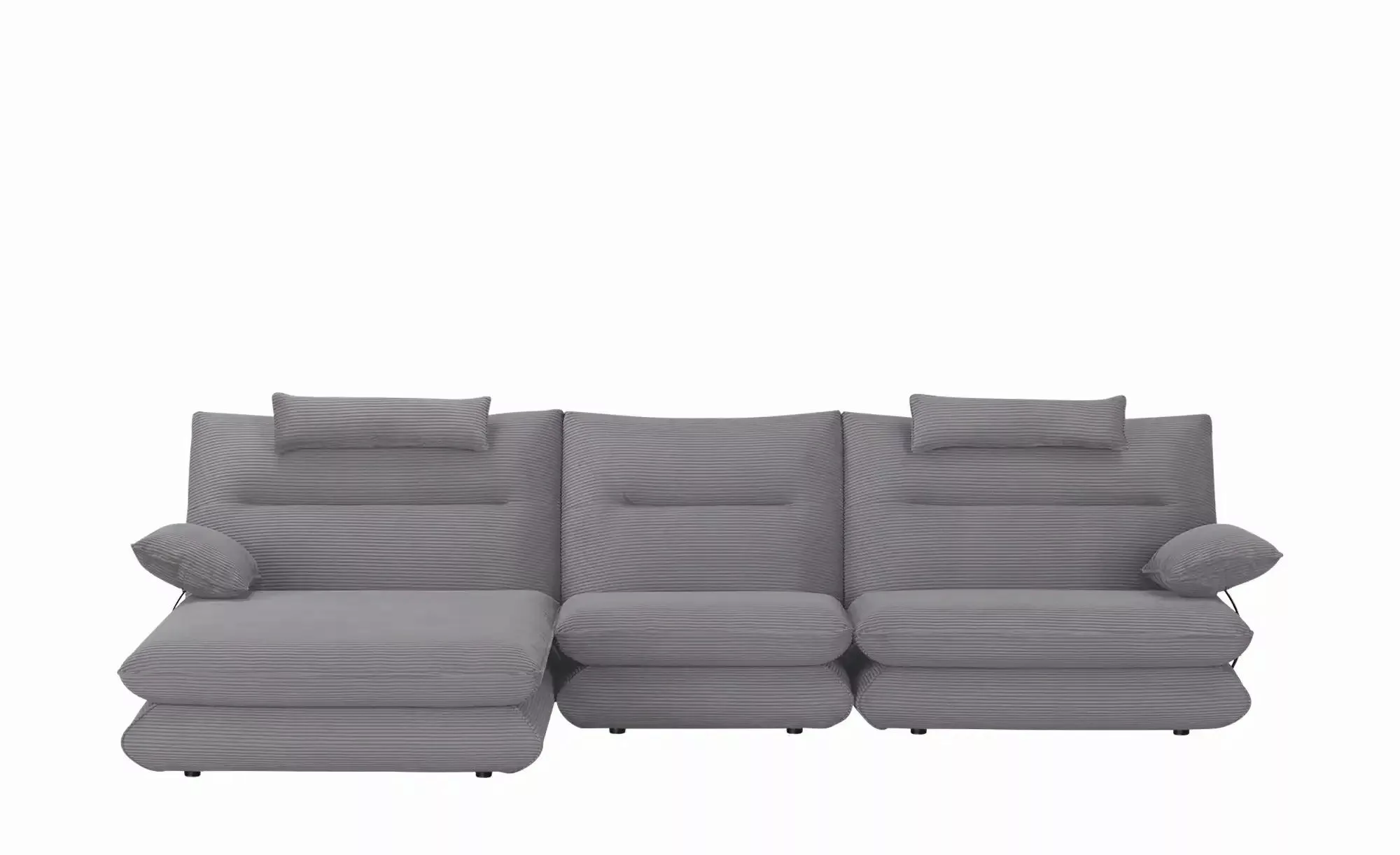 smart Ecksofa  Ellen ¦ grau ¦ Maße (cm): B: 343 H: 89 T: 173 Polstermöbel > günstig online kaufen