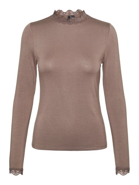 Vero Moda Langarmshirt ROSA (1-tlg) Spitze günstig online kaufen