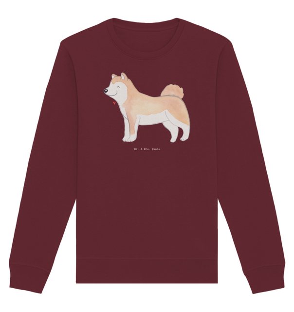 Mr. & Mrs. Panda Longpullover Größe XL Akita Inu Moment - Burgundy - Gesche günstig online kaufen