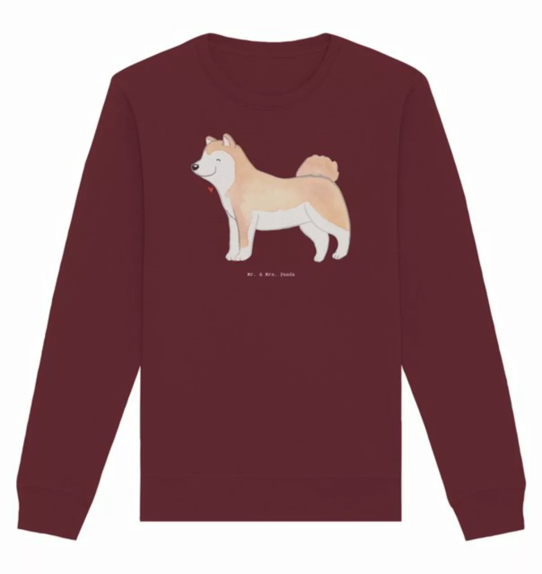 Mr. & Mrs. Panda Longpullover Akita Inu Moment Größe XL - Burgundy - Gesche günstig online kaufen