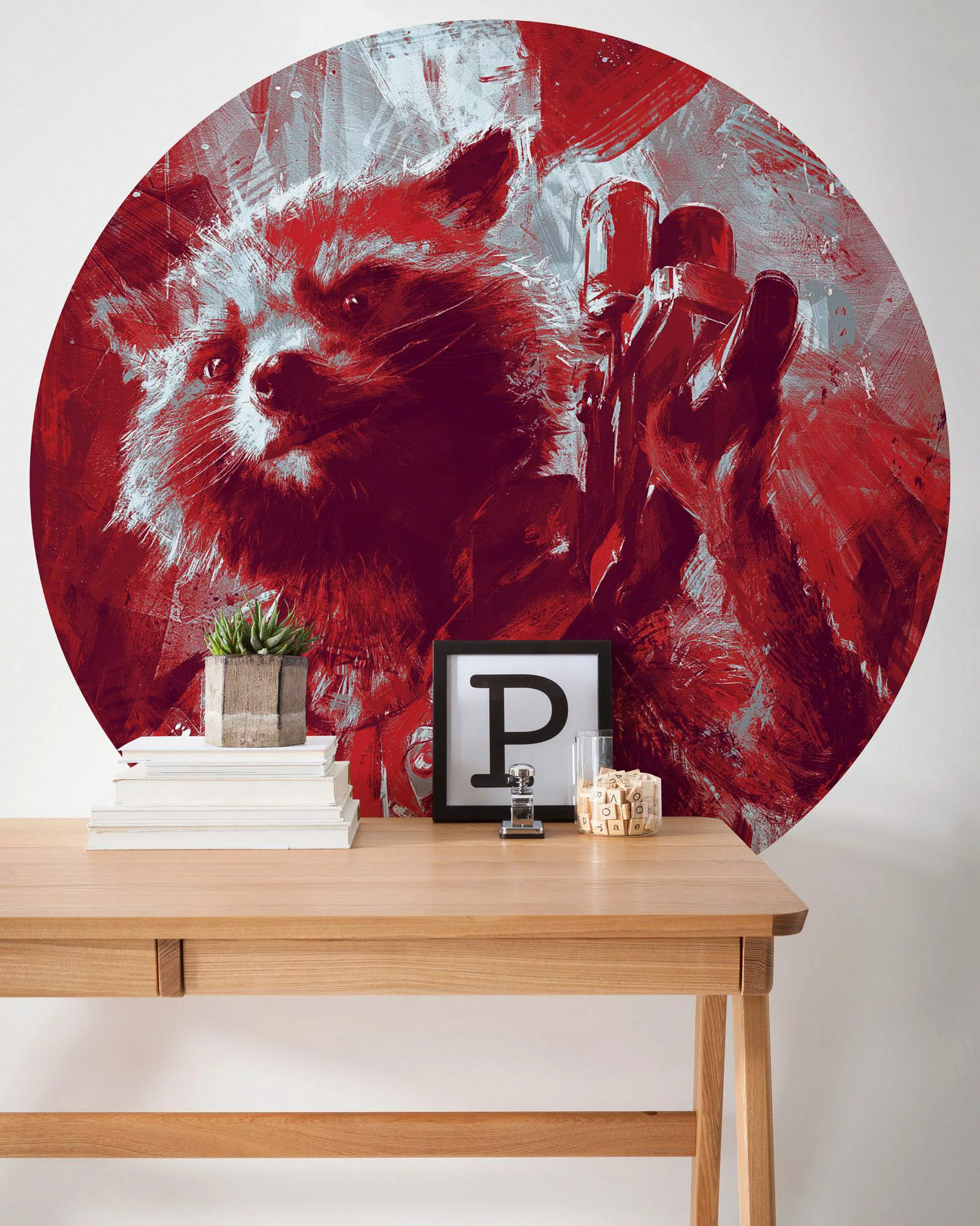 Fototapete Avengers Painting Rocket Raccoon günstig online kaufen