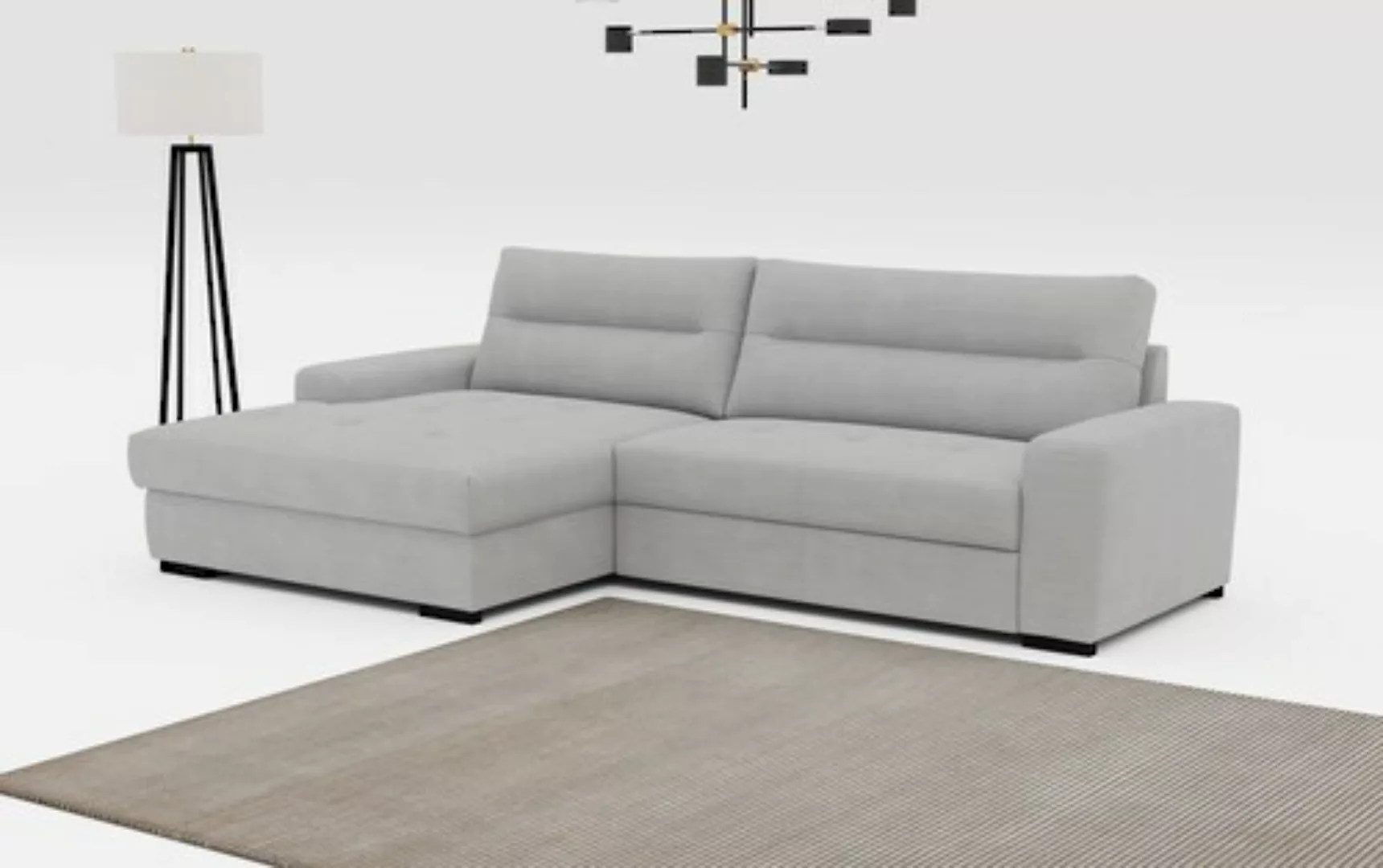 COTTA Ecksofa "Cappa L-Form", wahlweise mit Bettfunktion und Bettkasten günstig online kaufen