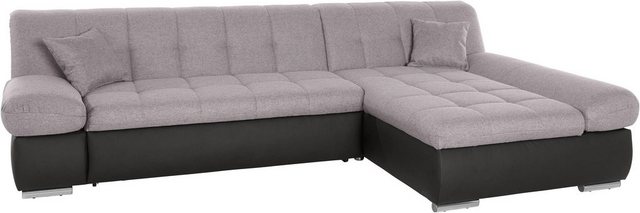 DOMO collection Ecksofa "Mona L-Form", wahlweise mit Bettfunktion günstig online kaufen