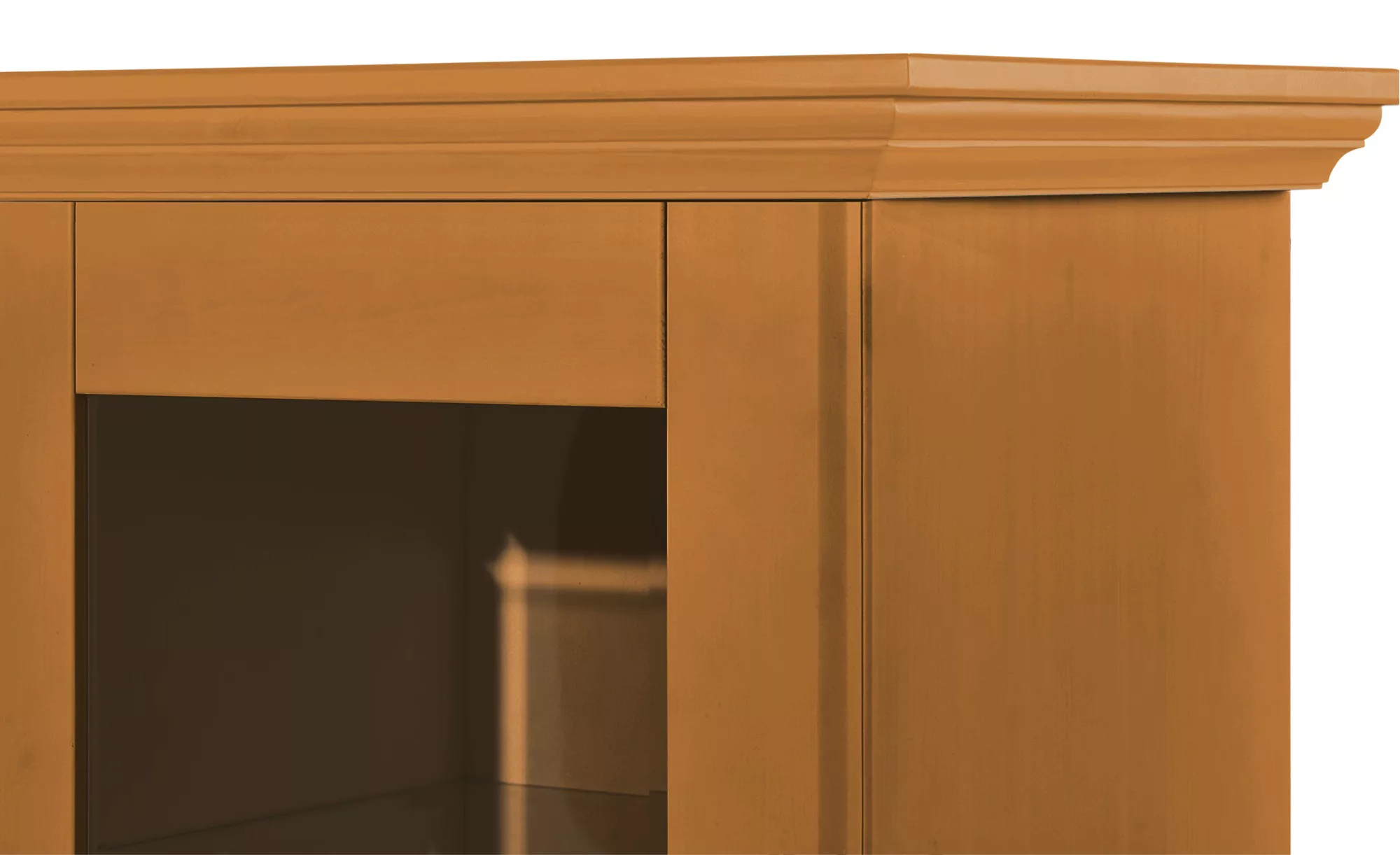 maison bleue Vitrinenaufsatz  für Sideboard  Florian ¦ holzfarben ¦ Maße (c günstig online kaufen