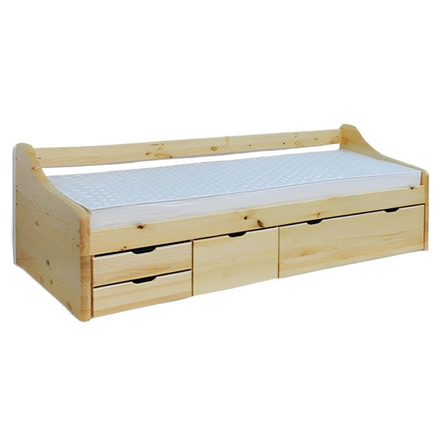 Xlmoebel Bett Massives Holzbett für Schlafzimmer oder Hotel in 90 x 200 cm günstig online kaufen