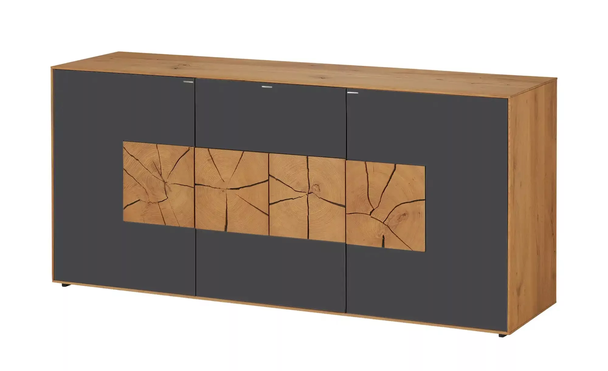 HARTMANN Sideboard  Caya ¦ grau ¦ Maße (cm): B: 175 H: 81 T: 49 Kommoden & günstig online kaufen