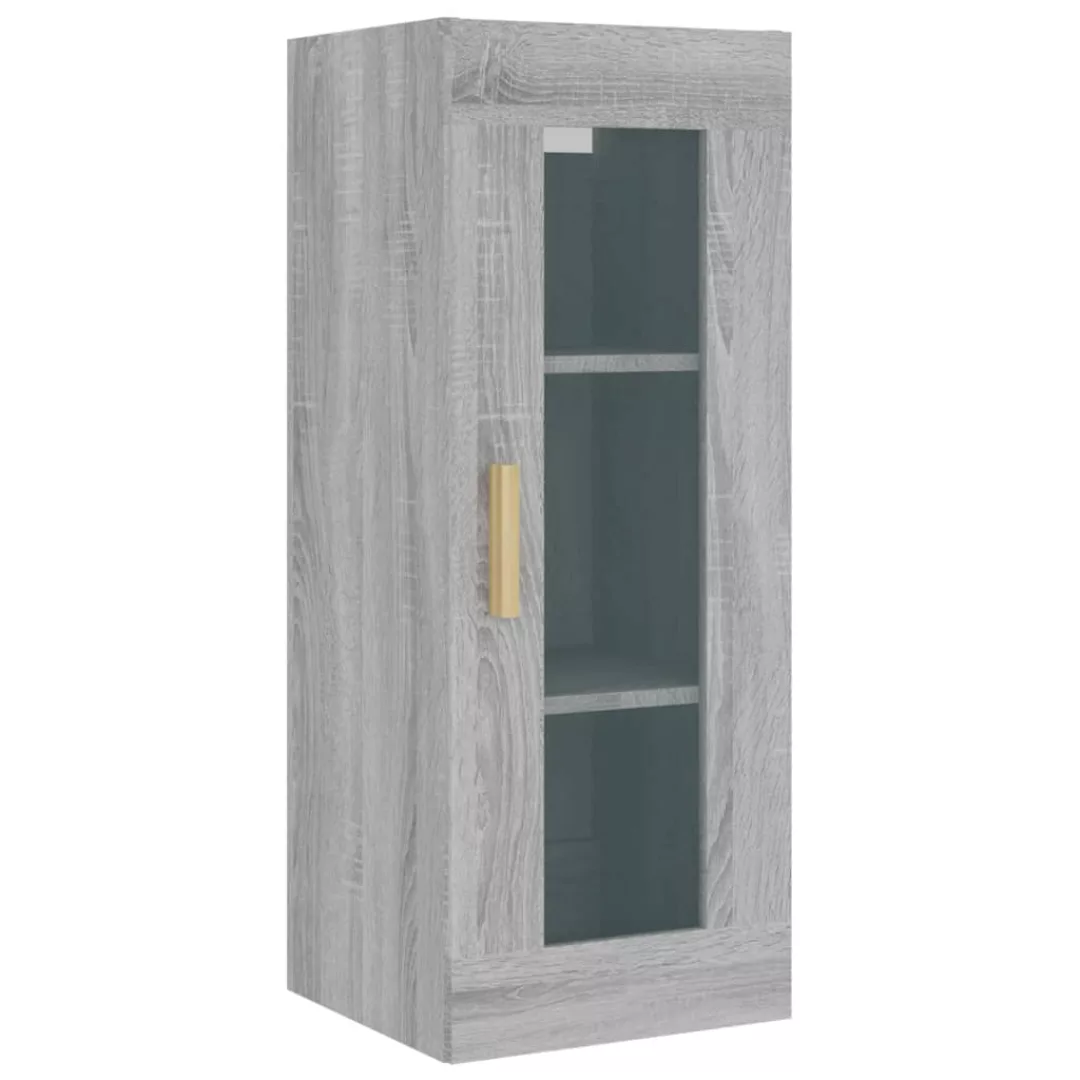 Vidaxl Hängeschrank Grau Sonoma 34,5x34x90 Cm günstig online kaufen