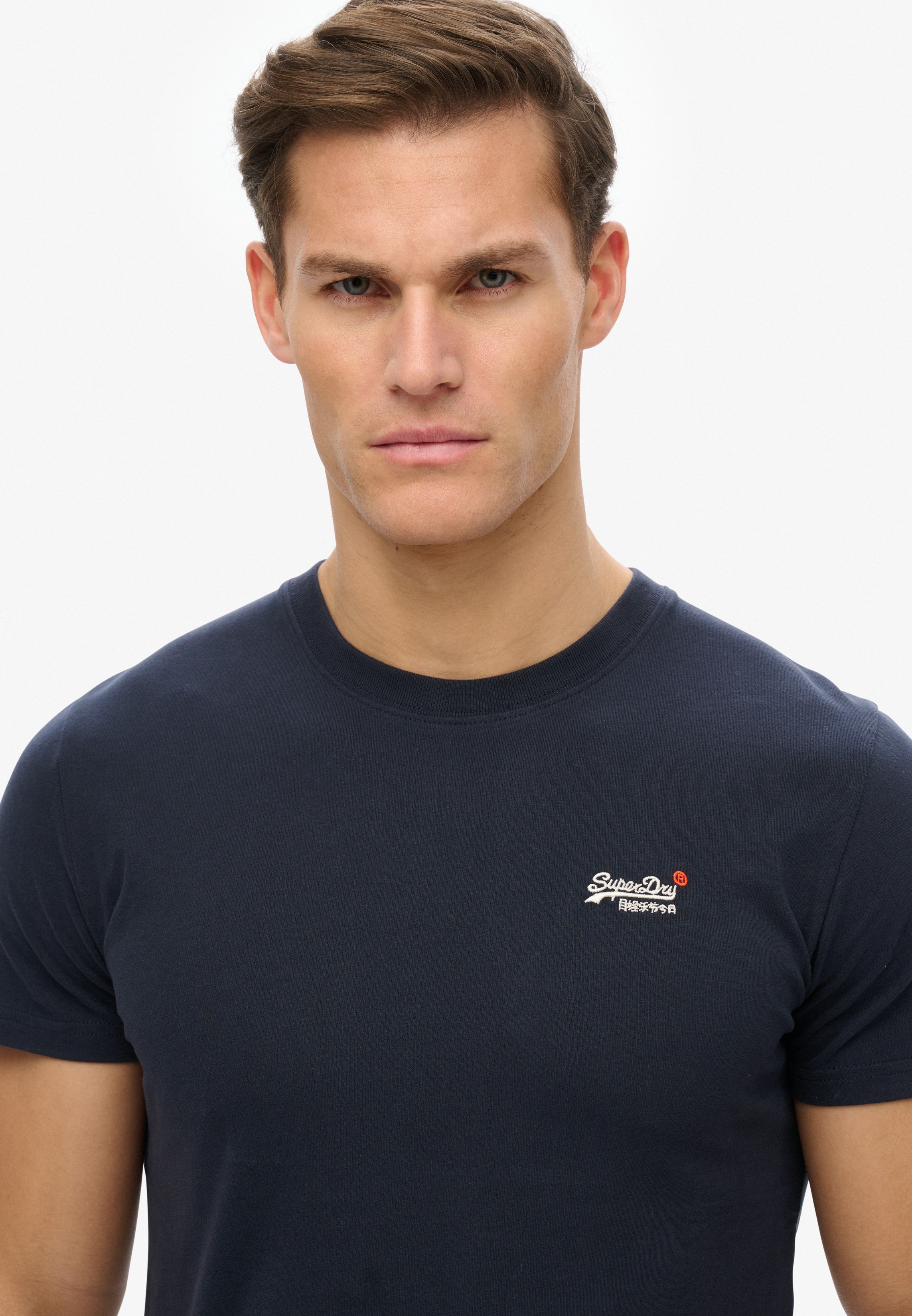 Superdry Rundhalsshirt "ESSENTIAL CONTRAST EMB TEE" günstig online kaufen