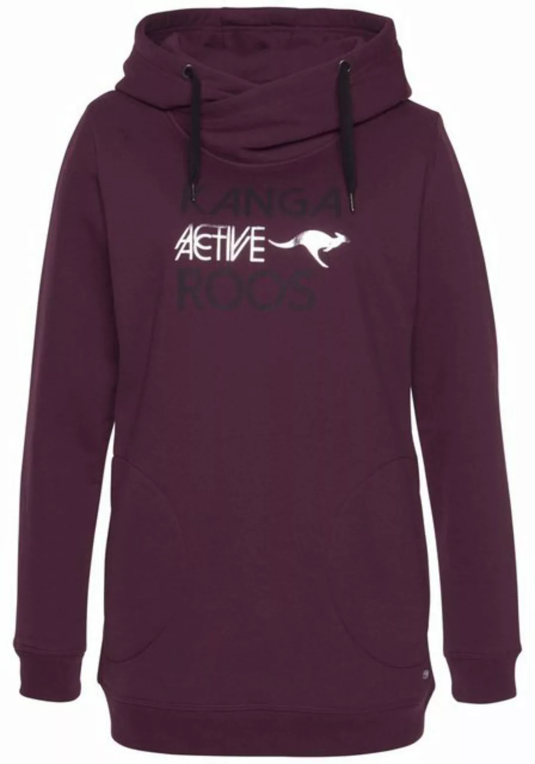 KangaROOS Sweatshirt lange Ärmel, figurumspielende Passform günstig online kaufen