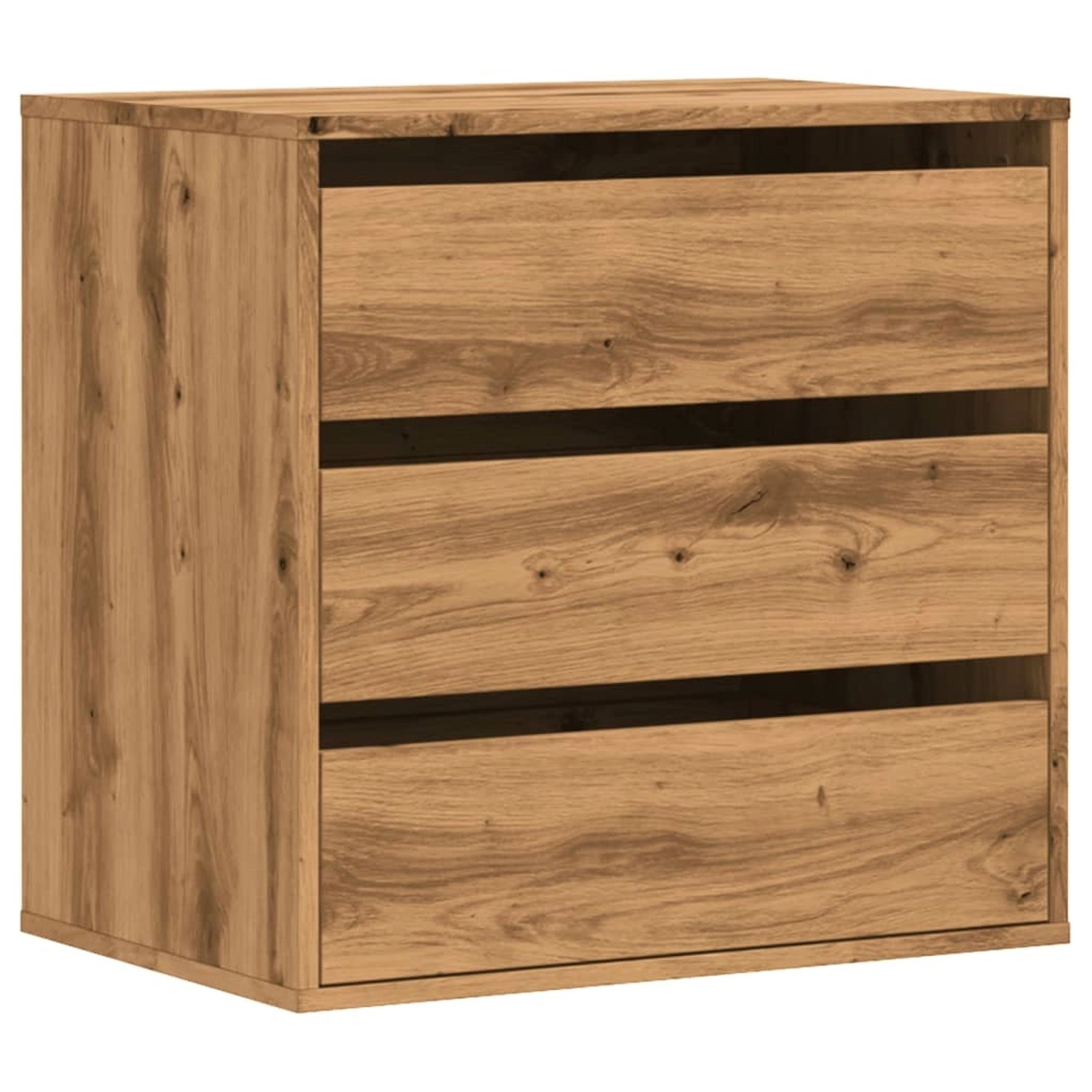 vidaXL Kommode Artisan-Eiche 60x41x58 cm Holzwerkstoff günstig online kaufen