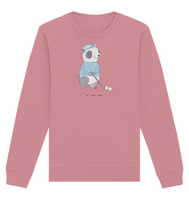 Mr. & Mrs. Panda Longpullover Größe XS Panda Golfen - Canyon Pink - Geschen günstig online kaufen