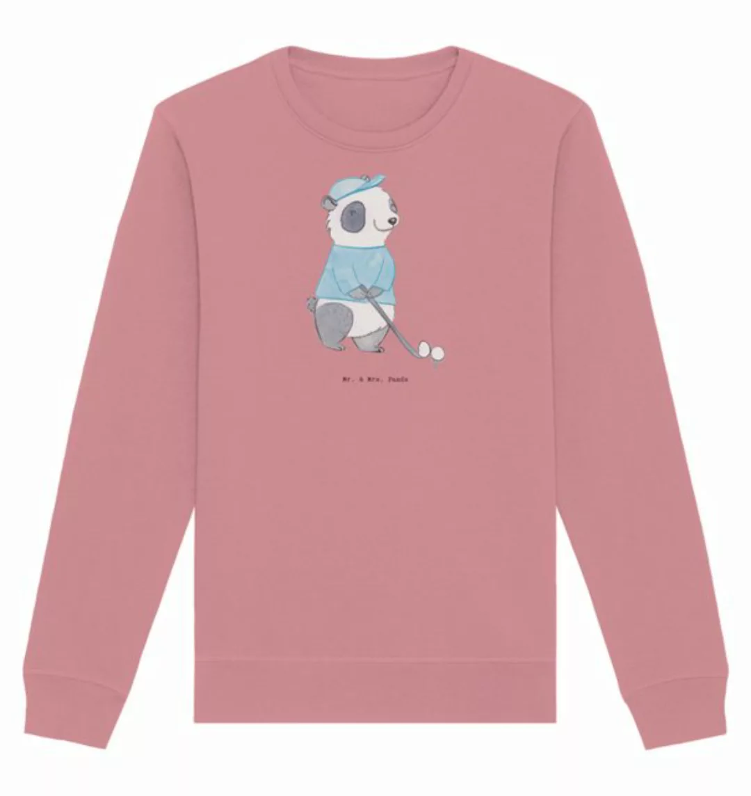 Mr. & Mrs. Panda Longpullover Größe XL Panda Golfen - Canyon Pink - Geschen günstig online kaufen