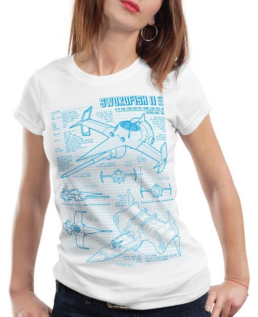 style3 T-Shirt Bebop Swordfish II anime mono racer cowboy günstig online kaufen