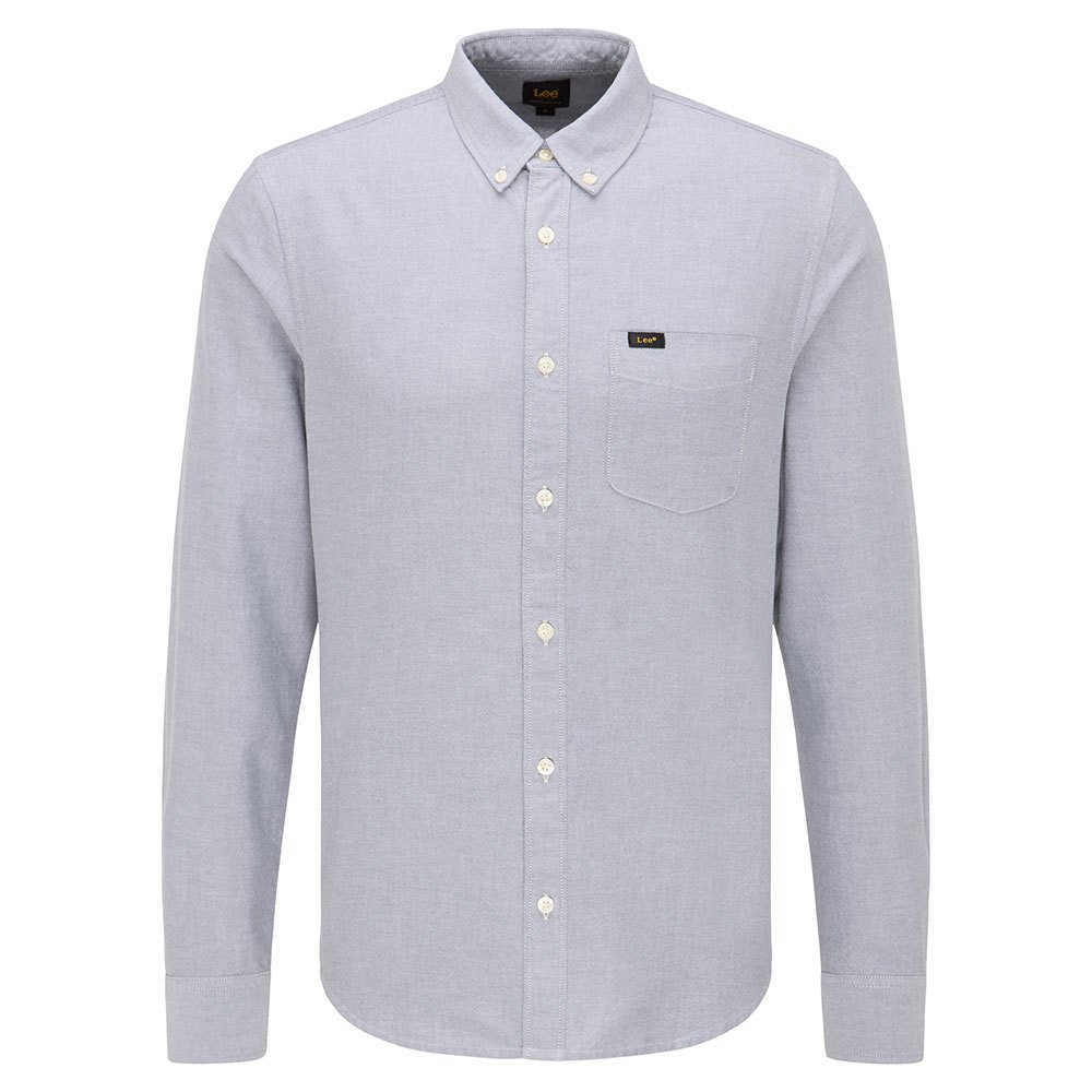 Lee Button Down Pullover L Cloudburst Grey günstig online kaufen