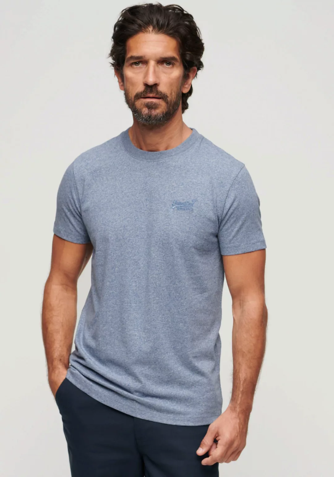 Superdry Rundhalsshirt "Organic Cotton Essential Logo T-Shirt" günstig online kaufen