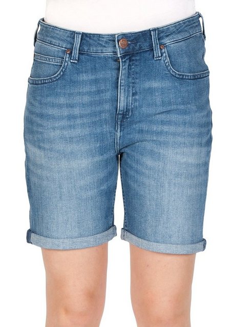 Lee Damen Jeans Short Long Boyfriend -Blau - Unplugged günstig online kaufen