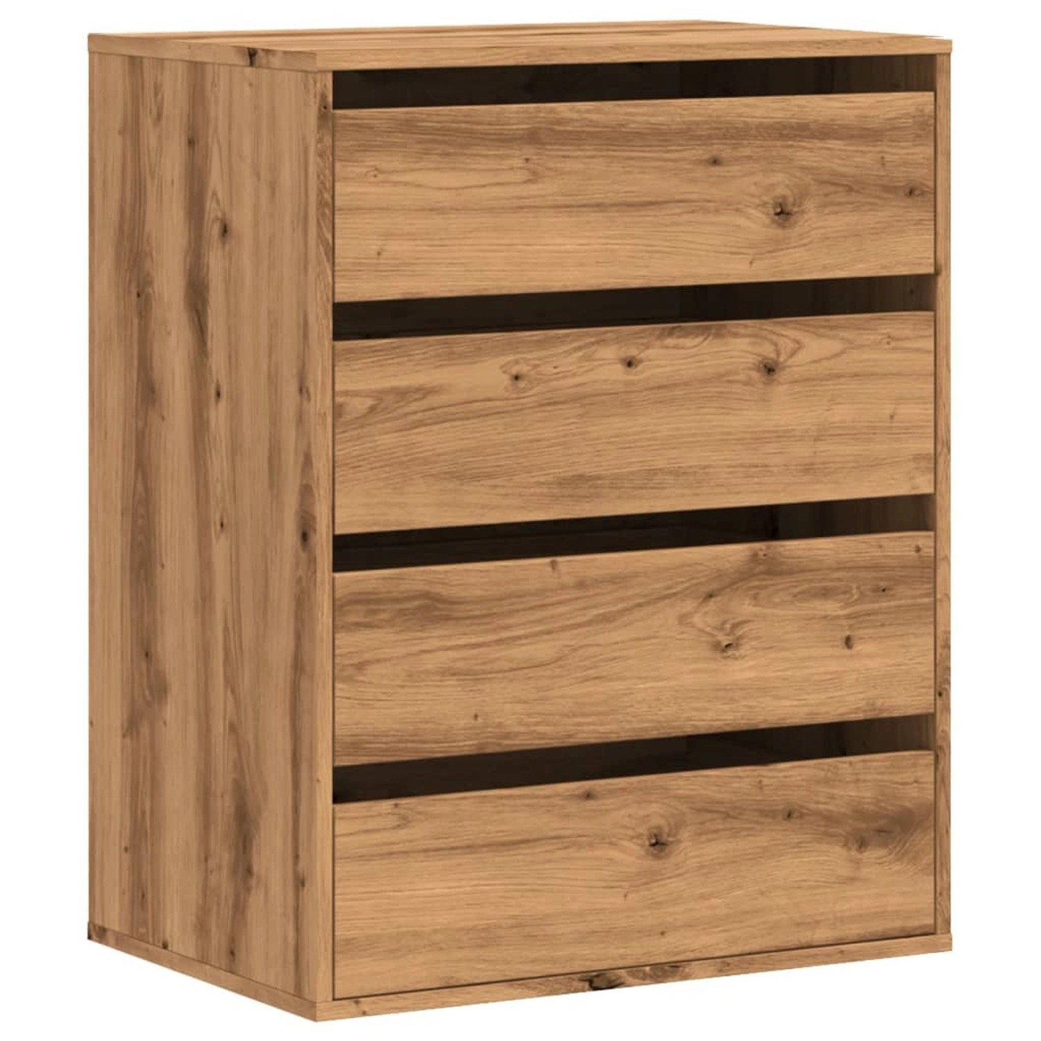 vidaXL Kommode Artisan-Eiche 60x41x76 cm Holzwerkstoff günstig online kaufen