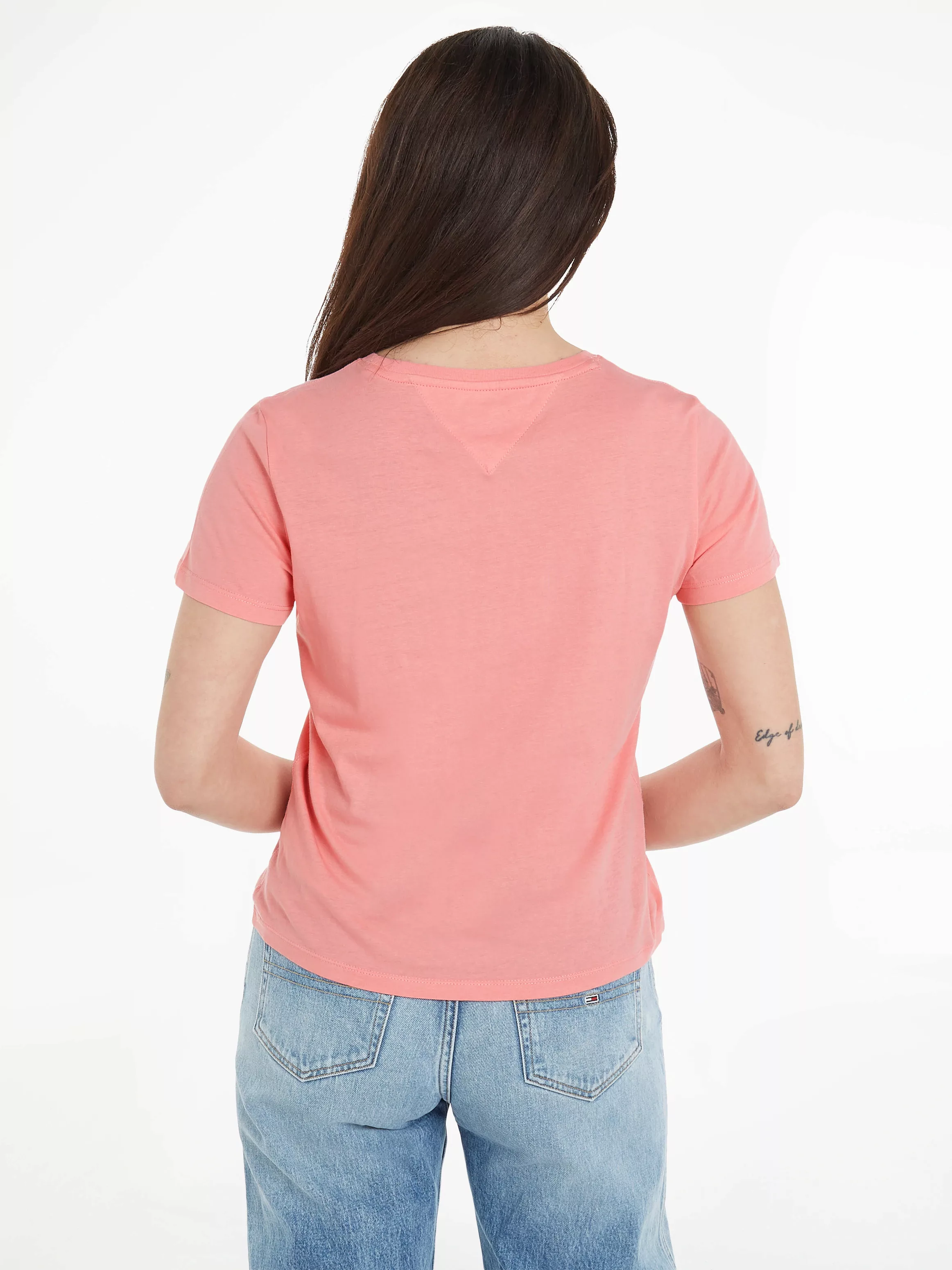 Tommy Jeans T-Shirt "Soft Jersey T Shirt", aus weicher Jersey Qualität Rund günstig online kaufen