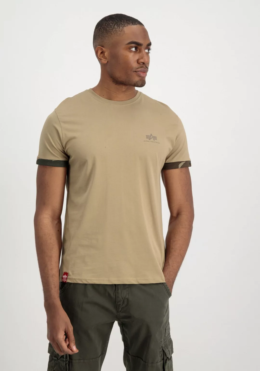 Alpha Industries T-Shirt "ALPHA INDUSTRIES Men - T-Shirts Roll-Up Sleeve T" günstig online kaufen