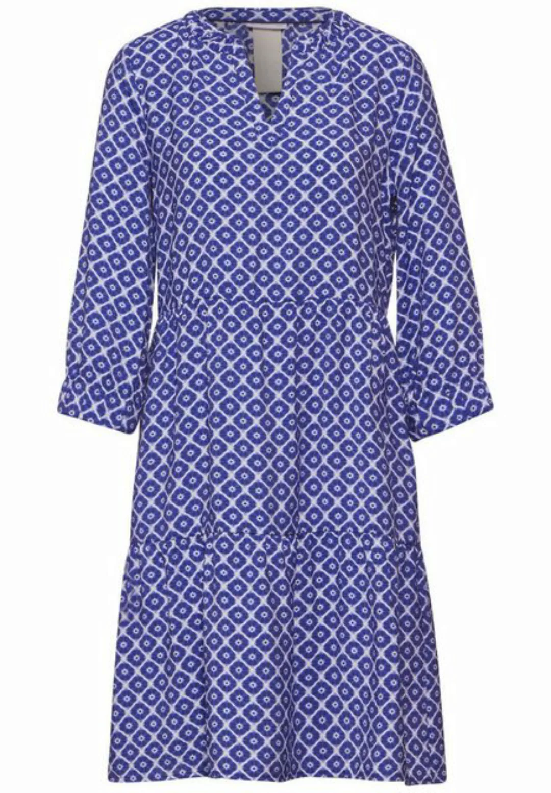 STREET ONE Sommerkleid LTD QR Tunic Dress_AOP, deep blue günstig online kaufen