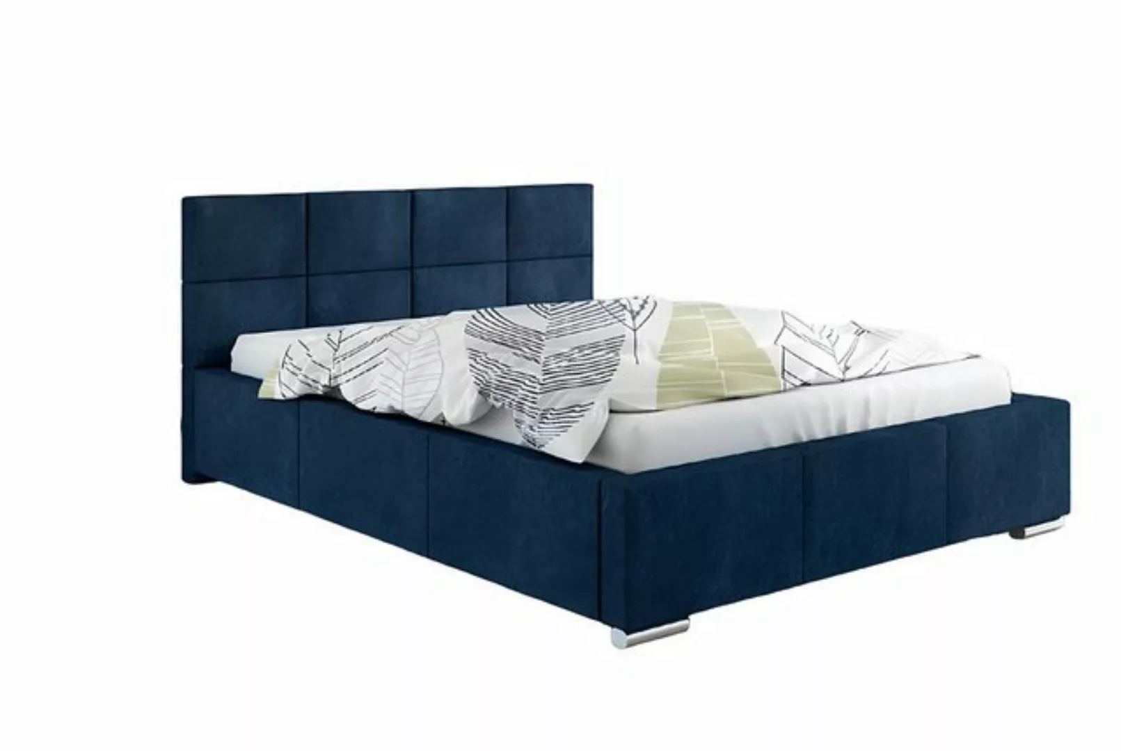 JVmoebel Bett Schlafzimmer Betten Bett 180x200 cm Polster Designer Hotel Lu günstig online kaufen