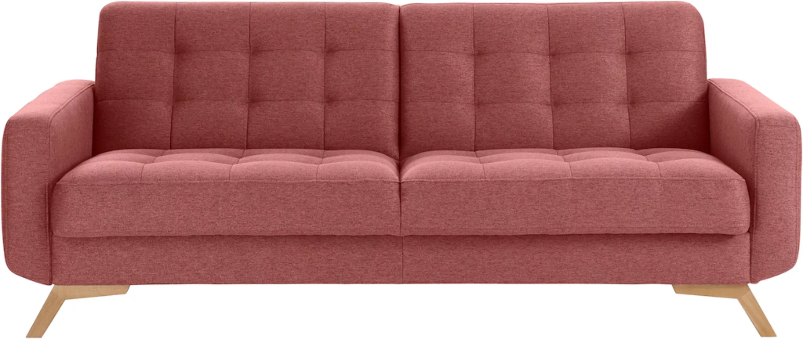 exxpo - sofa fashion 3-Sitzer »Nappa«, mit Bettfunktion und Bettkasten günstig online kaufen
