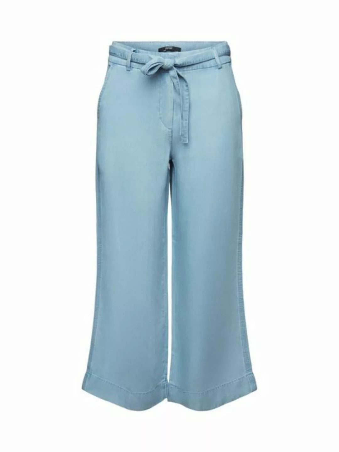 Esprit Collection Culotte Verkürzte Hose mit weitem Bein, TENCEL™ günstig online kaufen