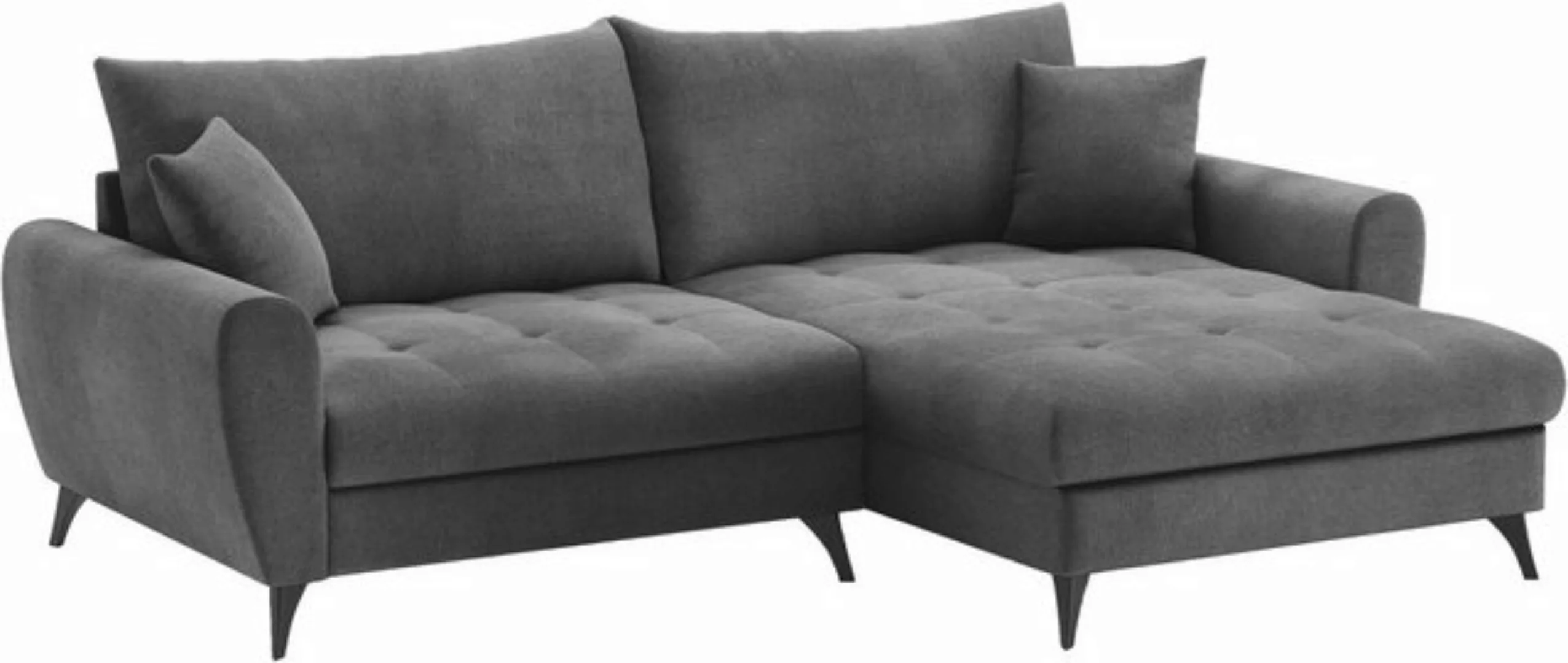 Mr. Couch Ecksofa "Blackburn II L-Form", Wahlweise mit Kaltschaumpolsterung günstig online kaufen