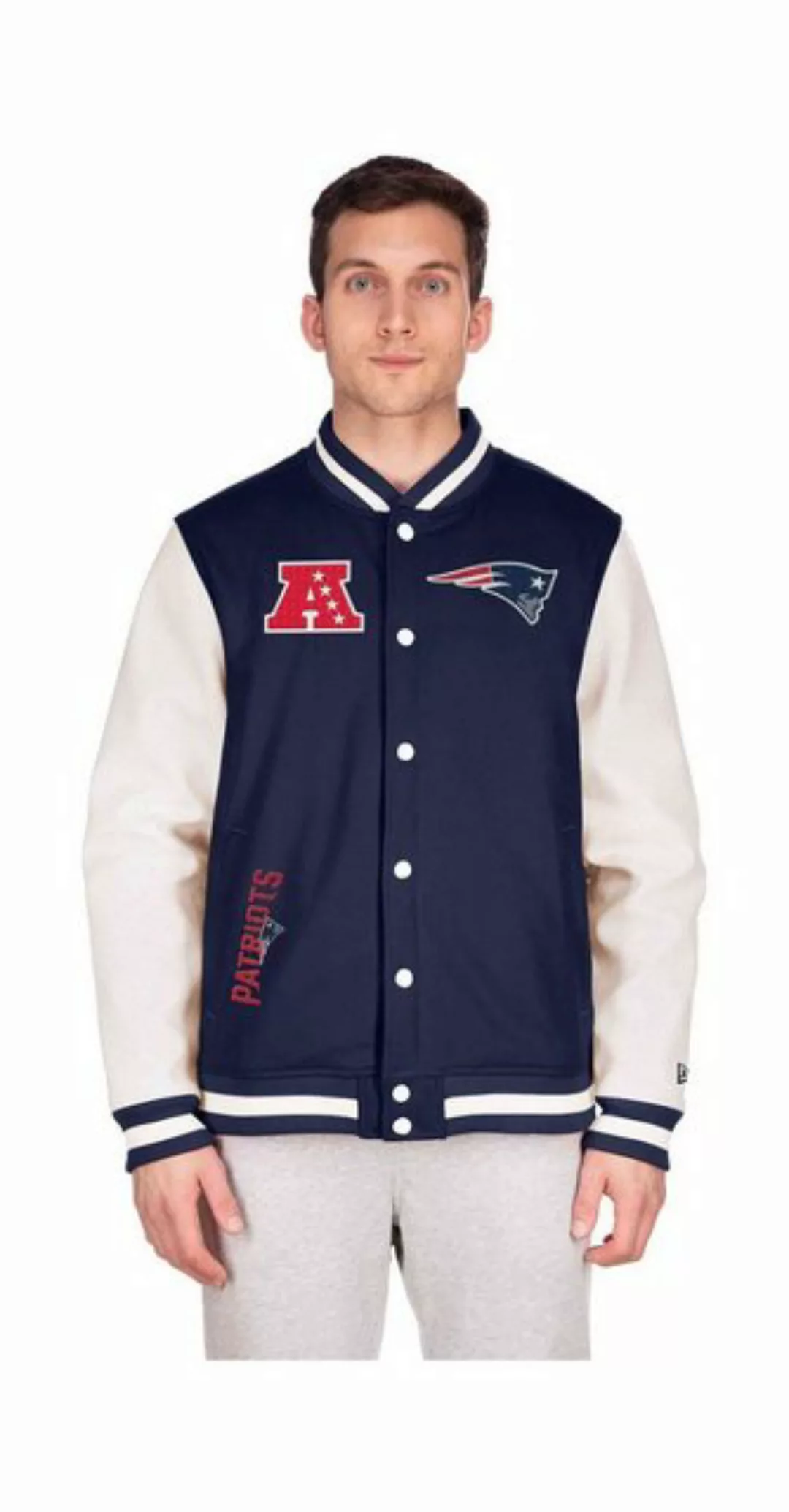 New Era Collegejacke NFL New England Patriots 2023 Sideline günstig online kaufen