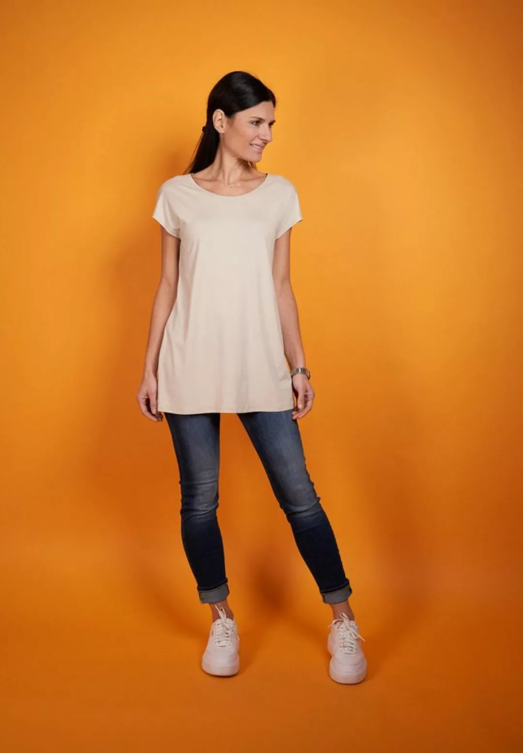 Seidel Moden Longshirt in schlichtem Design, MADE IN GERMANY günstig online kaufen