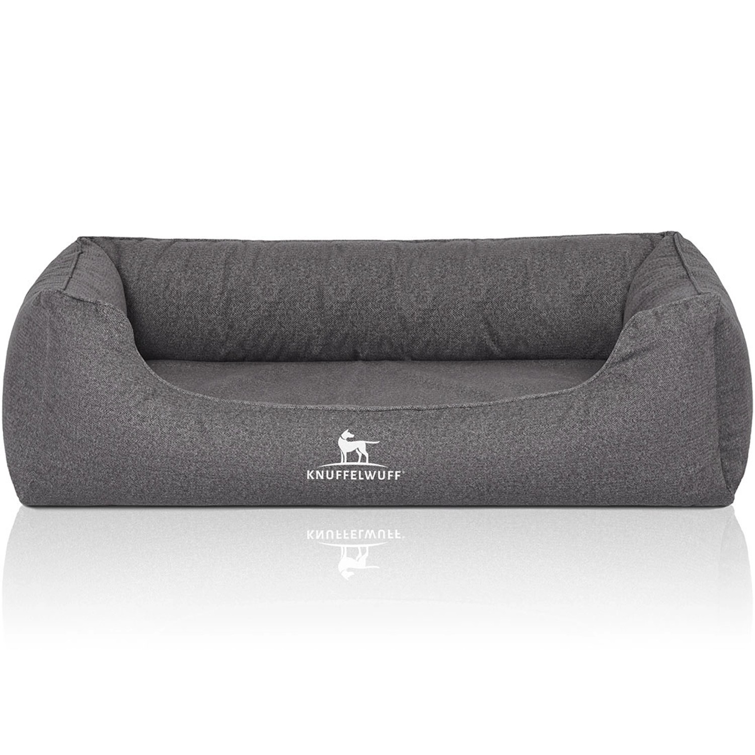 Knuffelwuff Hundebett Malou Orthopädisch Wasserabweisend Velours XL 105 x 7 günstig online kaufen