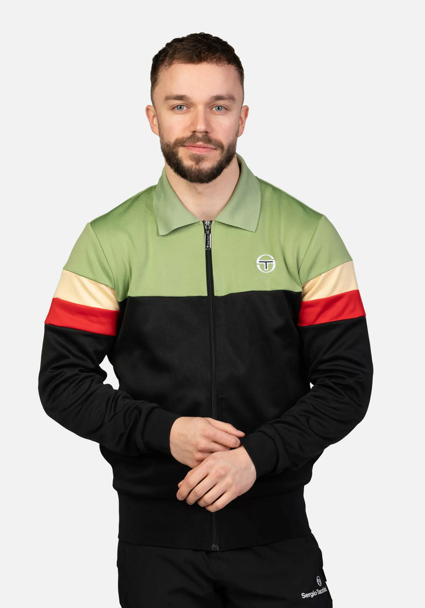 Sergio Tacchini Trainingsjacke "TOMME TRACK TOP Herren", ohne Kapuze, Train günstig online kaufen