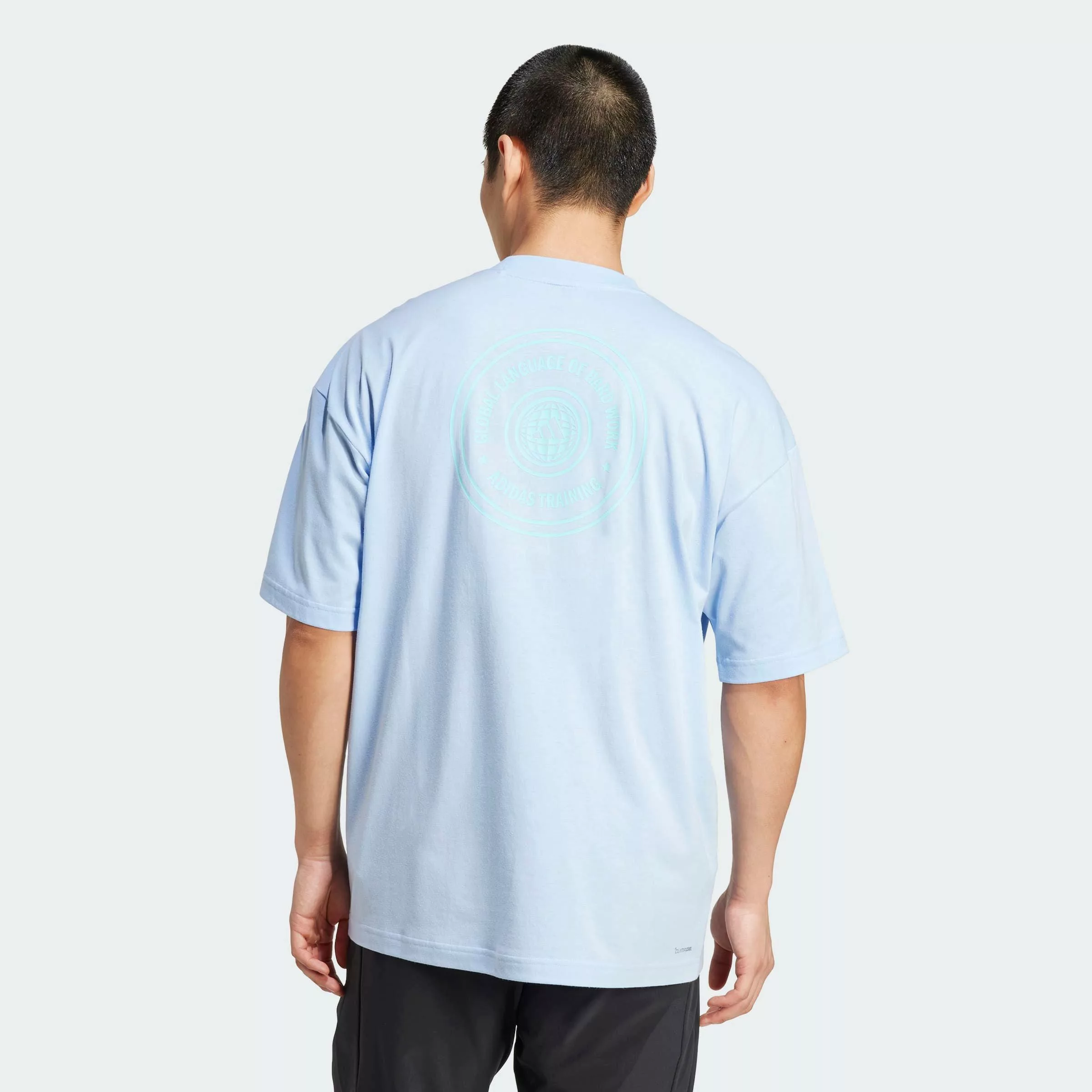 adidas Performance T-Shirt "GFX TEE GLOB Q3" günstig online kaufen