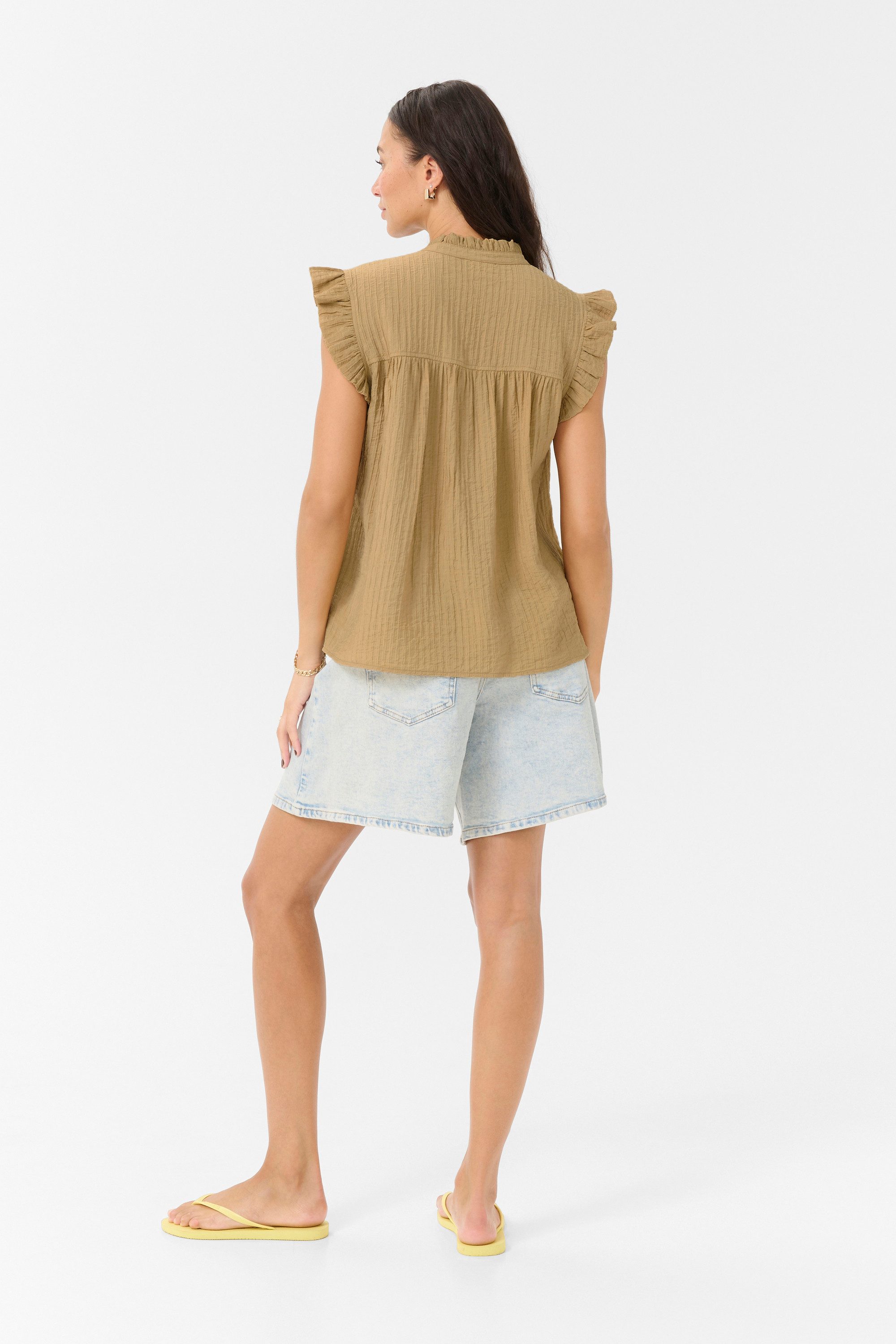 KAFFE Blusentop Ärmellose Bluse KAliany günstig online kaufen