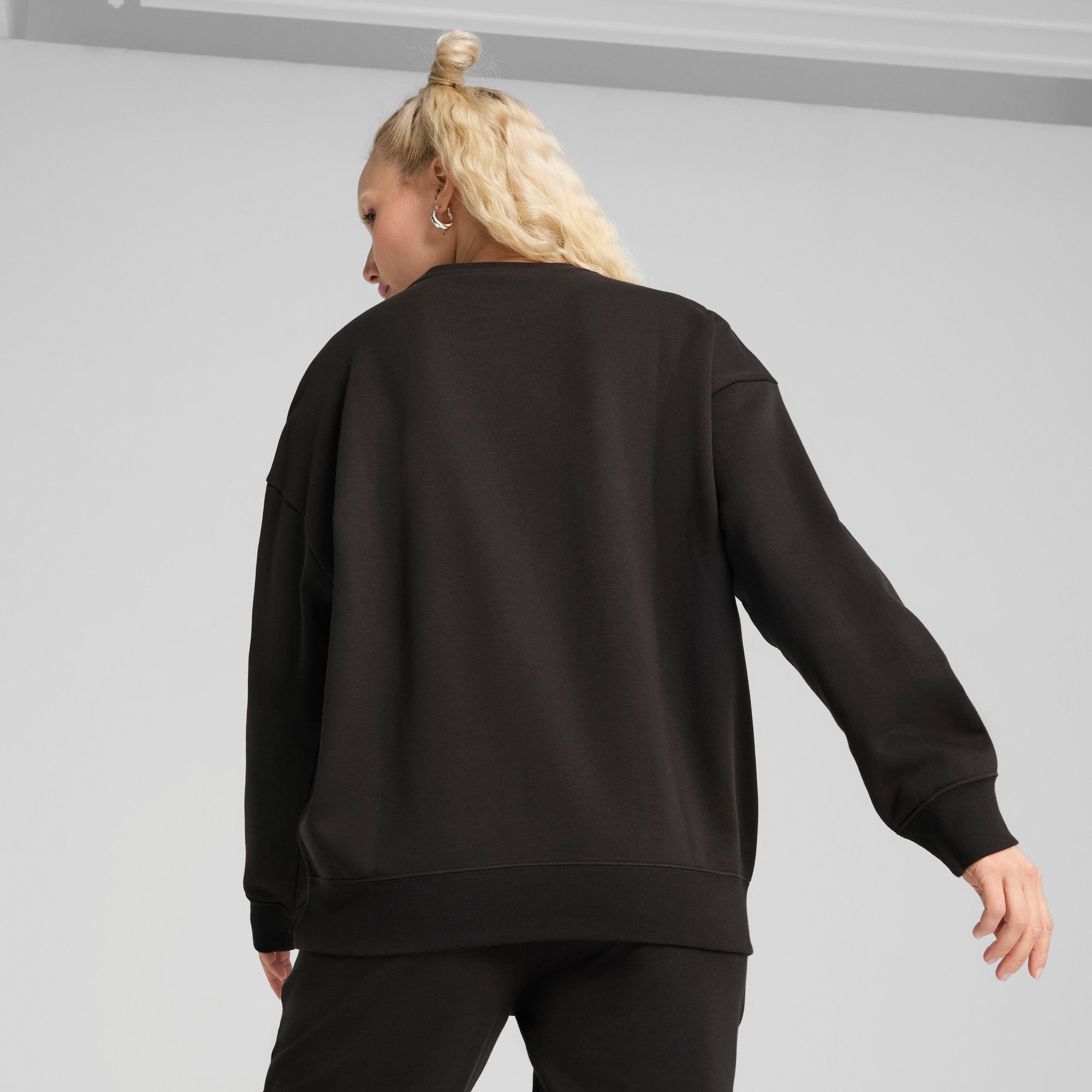 PUMA Langarmshirt ESS OVERSIZED CREW FL günstig online kaufen