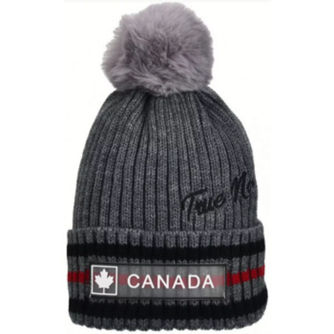 Le Comptoir Canadien  Mütze Bonnet à pompon True north günstig online kaufen