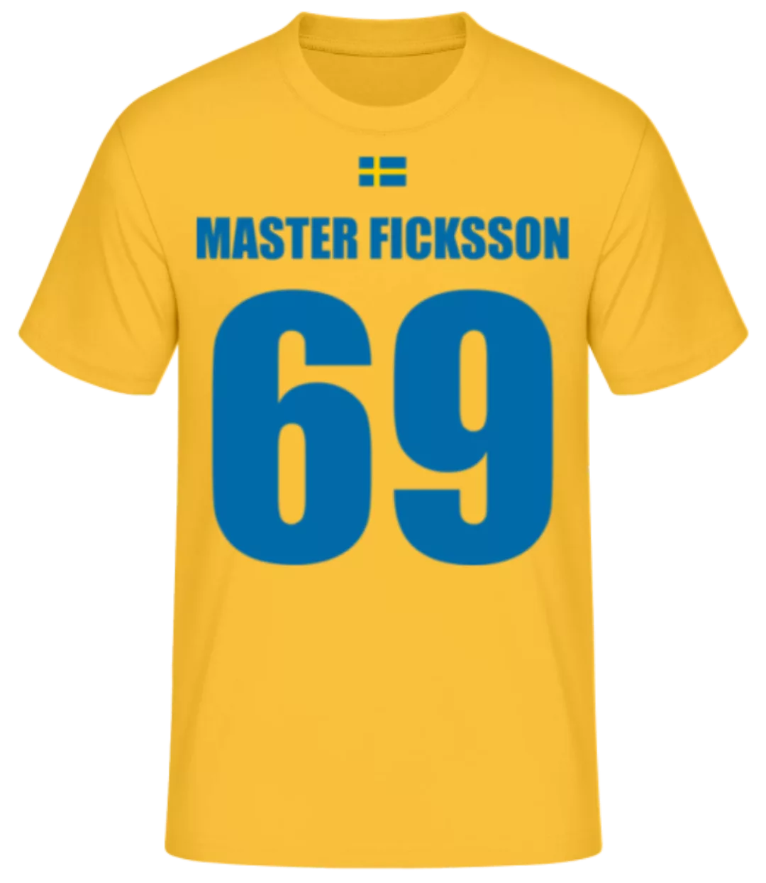 Schweden Fußball Trikot Master Ficksson · Männer Basic T-Shirt günstig online kaufen