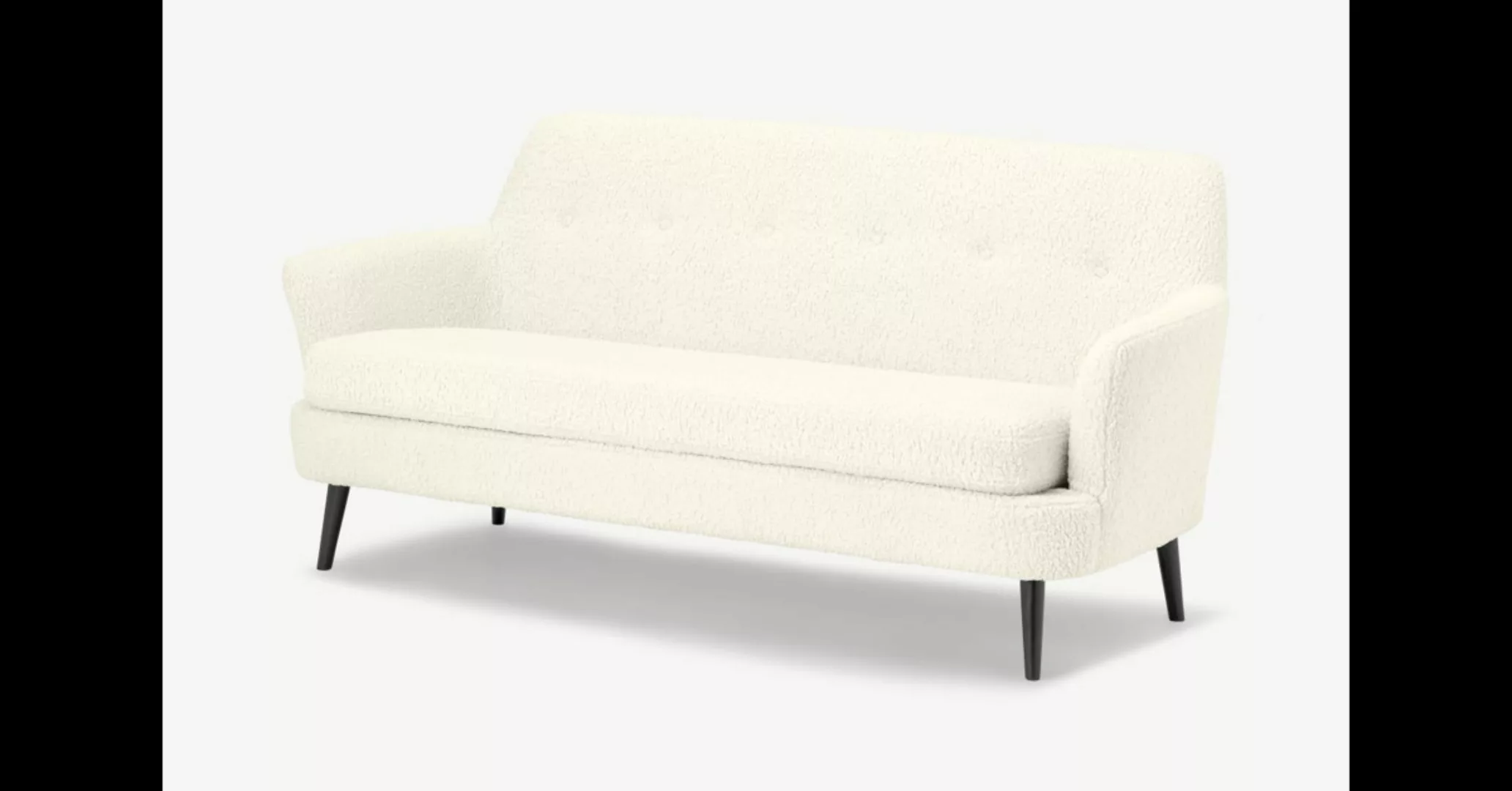 Verne 3-Sitzer Sofa, Kunstfell - MADE.com günstig online kaufen