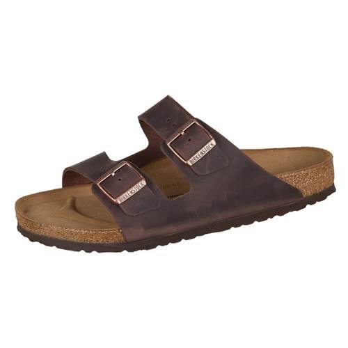 Birkenstock Arizona Habana Naturleder Schuhe EU 45 Brown günstig online kaufen